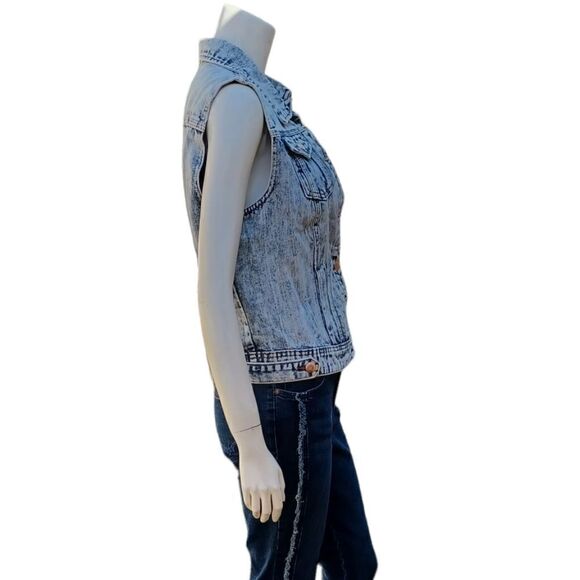 5698....Boom Boom Jean Jacket Size XS - Picture 3 of 7